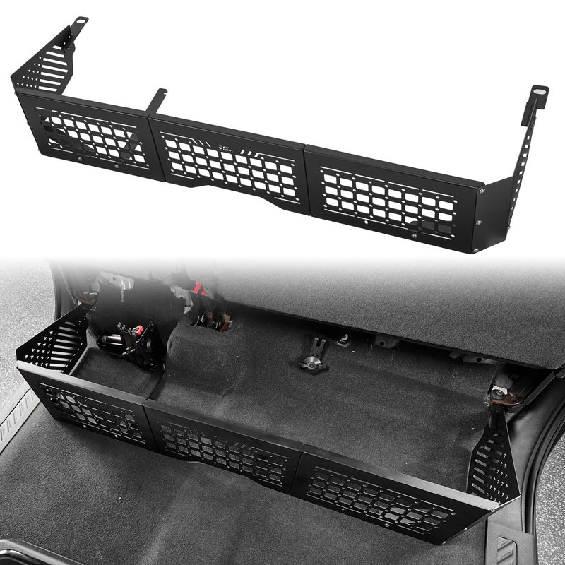 JOYTUTUS Under Seat Storage Molle Panel Compatible With Silverado/Sierra 2019-2026 1500 & 2020-2026 2500HD 3500HD, Crew Cab, Underseat Storage Truck Under Seat Molle Panels Accessories - Image 1