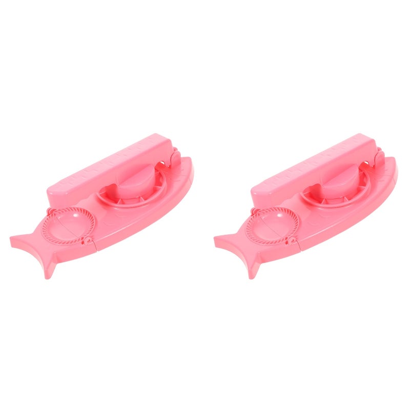 2pcs Kitchen Dough Presser Multi-function Dumpling Presser Dumpling Making Tool - Image 1
