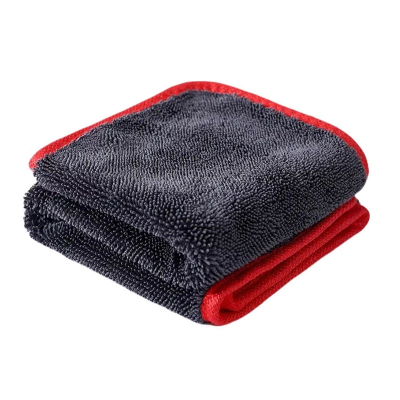 Small Braided Water-Absorbing Towel For Wiping Cars, Does Not Leave Marks, Car Detailing Cloth, Thickened Absorbent Interior Cleaning Towel - Image 1