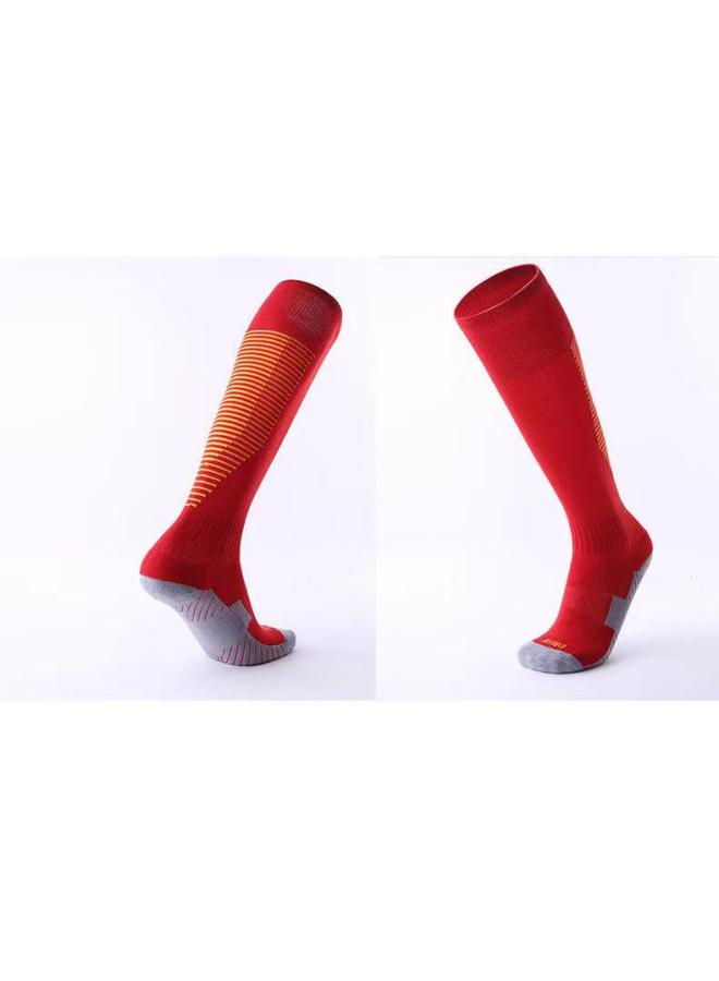 Children's Football Socks Over-the-Knee Non-Slip Towel Bottom Training Socks for Boys and Adults