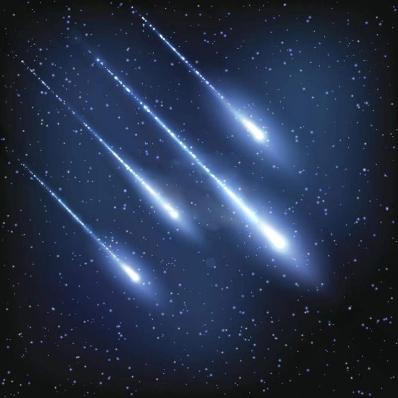 Amki 96pcs*0.04in*13.1ft Pure White Meteor Shooting Stars Effect Fiber Optic Lights Kit,12 Holes LED Meteor Light Engine with Bluetooth+RF Remote Control 20 Meteor Modes - Image 3