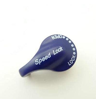 Ambertown Front Fork Speed Lock Cap Cover for SR SUNTOUR XCT Bike Bicycle Fork Parts Cycling SR Soutour Front Fork Replacement (Blue) - Image 1