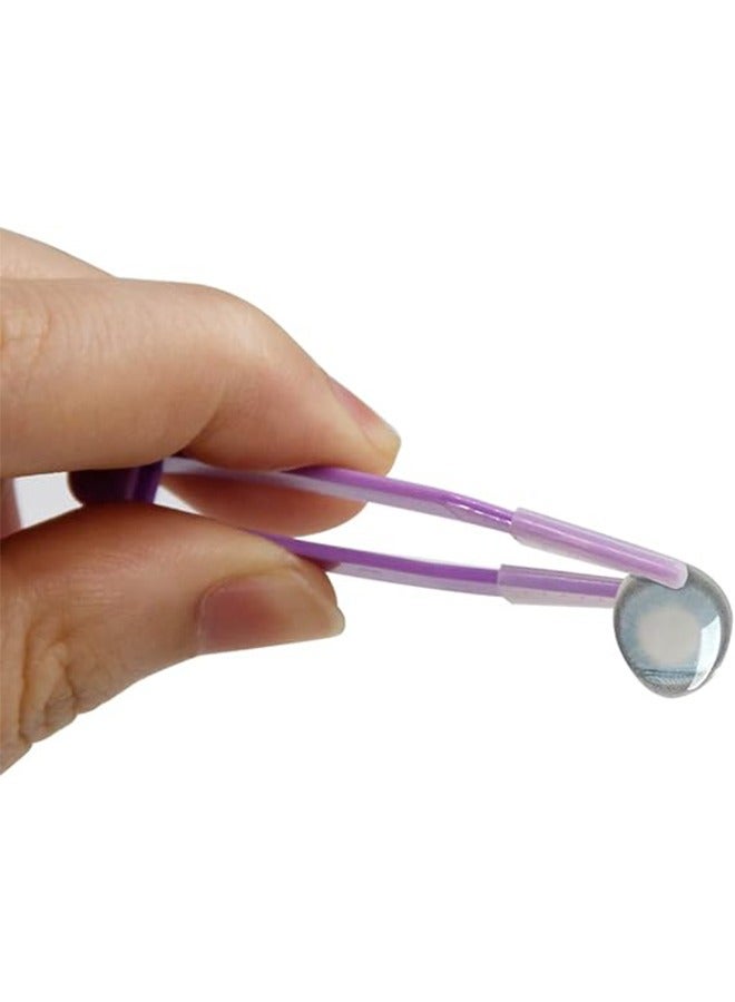 5 قطعة طقم عصا العدسات اللاصقة المحمولة ( إدراج / مفكك + الملقط مع تلميح لينة ) - Image 4