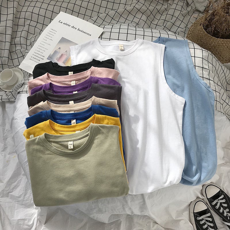 A Generation Of Hair Vest Men'S 2019 Loose Couples Sleeveless Jacket Casual Fashion Waistcoat Men'S - Image 5