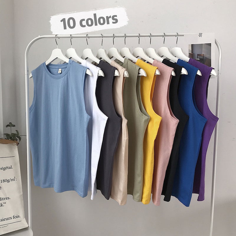 A Generation Of Hair Vest Men'S 2019 Loose Couples Sleeveless Jacket Casual Fashion Waistcoat Men'S - Image 2