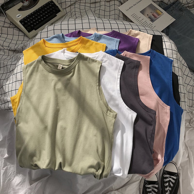 A Generation Of Hair Vest Men'S 2019 Loose Couples Sleeveless Jacket Casual Fashion Waistcoat Men'S - Image 3