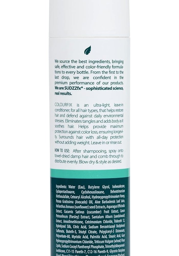 SUDZZFX ColourFix Leave-In Conditioner - 8.5 Fl Oz - Hydrating, Moisturizing, and Detangling Formula - Image 2