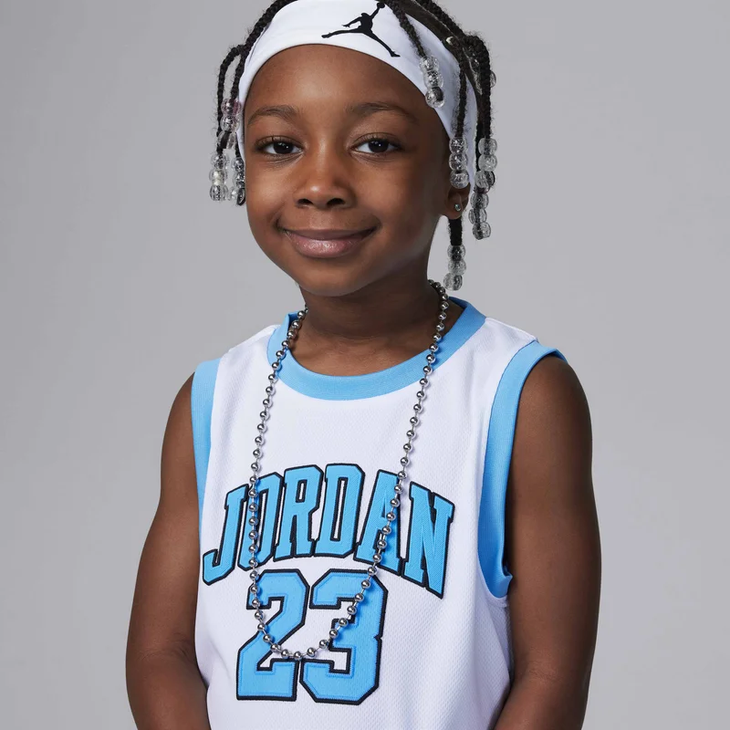 Jordan Blue Kids' 23 2-Piece Jersey Set  | Best Price UAE