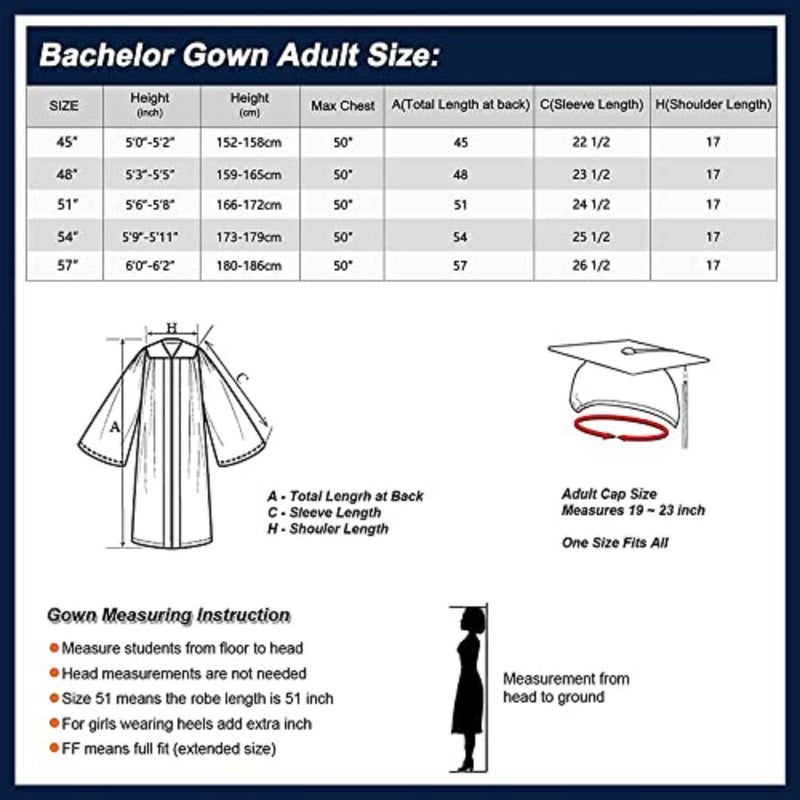 Yoawllty Graduation Gown Set - 2024 Graduation Decorations With Gown, Cap, Year Charm, Hanging Tassel, Gold Stole For Graduation Ceremony Polyester Fabric One Size Fits Most Elegant Academic Attire - Image 5