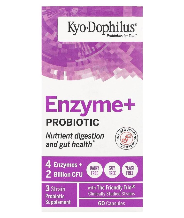 kyolic Kyo Dophilus Enzyme + Probiotic 60 Capsules