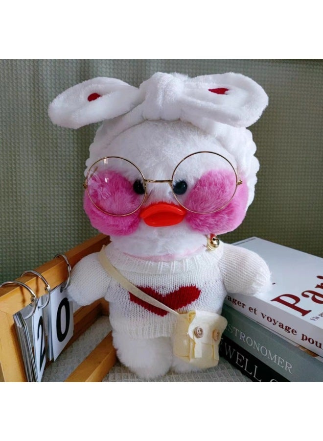 Plush Dolls Toys Figurines A Variety Styles Themes For Children's Playtime Fun-Color:White Duck Princess-Height:30cm - Image 1
