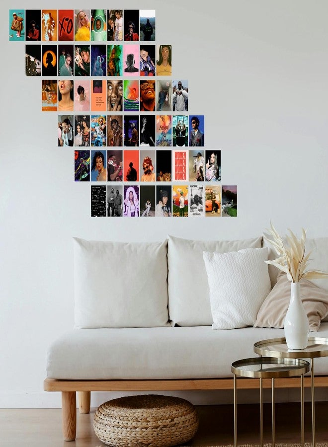 SAW Rapper Posters - Pack of 54 | 4 x 6 Inches | Aesthetic Artwork | Wall Decor for Living Room, Bedroom, Home and Office - Image 3
