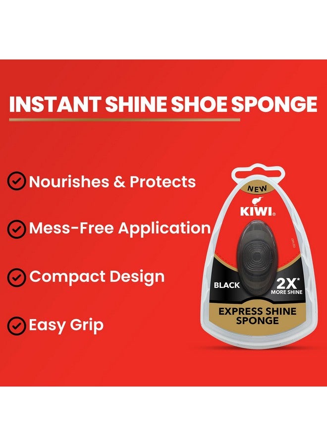 كيوي إسفنجة كيوي إكسبريس شاين - أسود، قطعة واحدة - Image 2