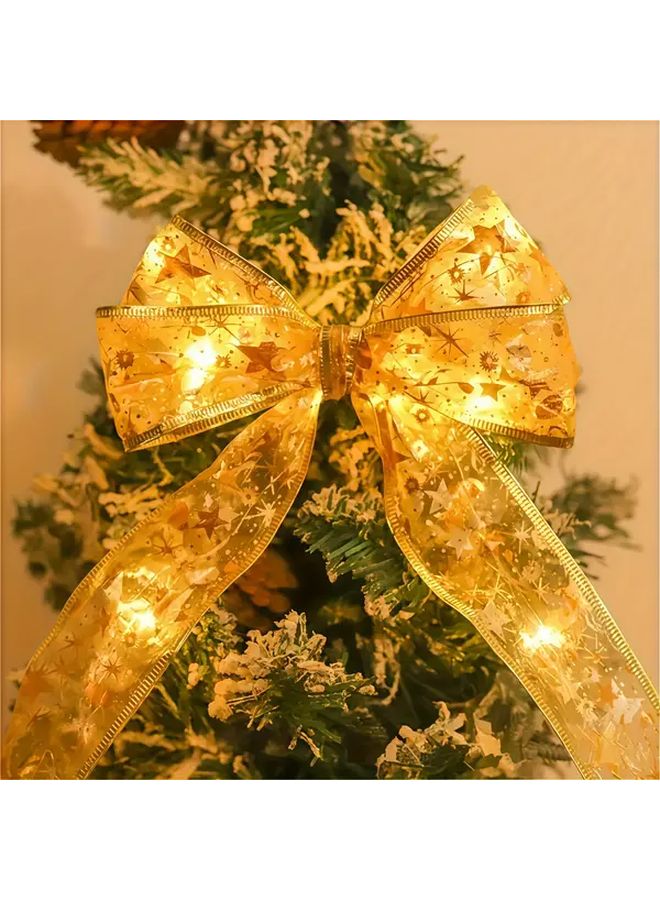 شريط عيد الميلاد ضوء الجنية 50 LED ضوء دافئ 2 وضع تعمل بالبطارية ديكور العطلات - Image 5