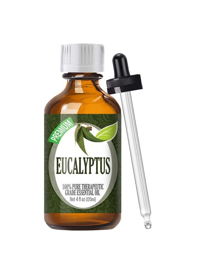 Healing Solutions 120ml Oils - Eucalyptus Essential Oil - 4 Fluid Ounces - Image 1