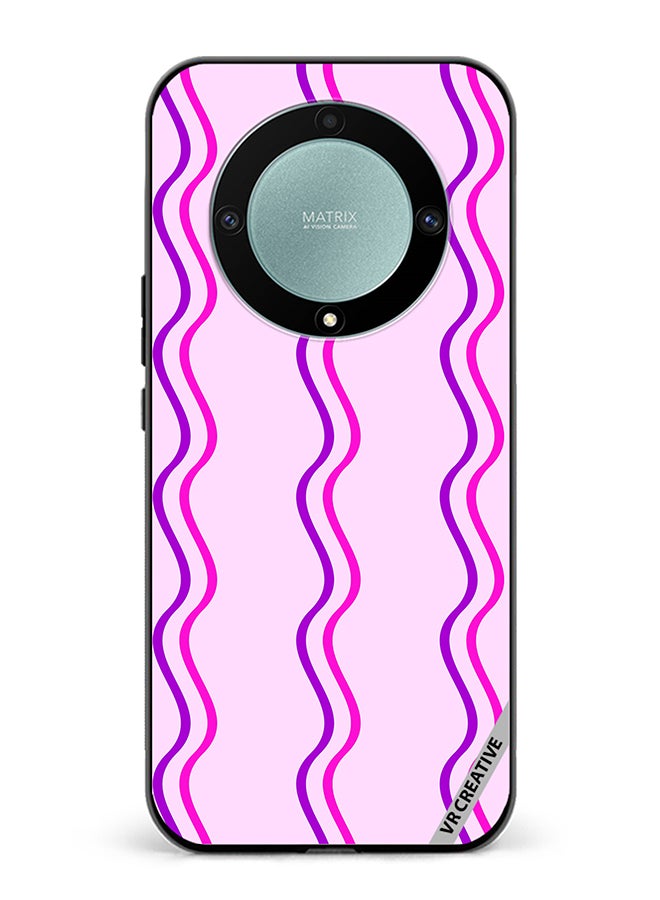 VR CREATIVE Protective Case Cover For Honor X9b Strips Design Multicolour - Image 1