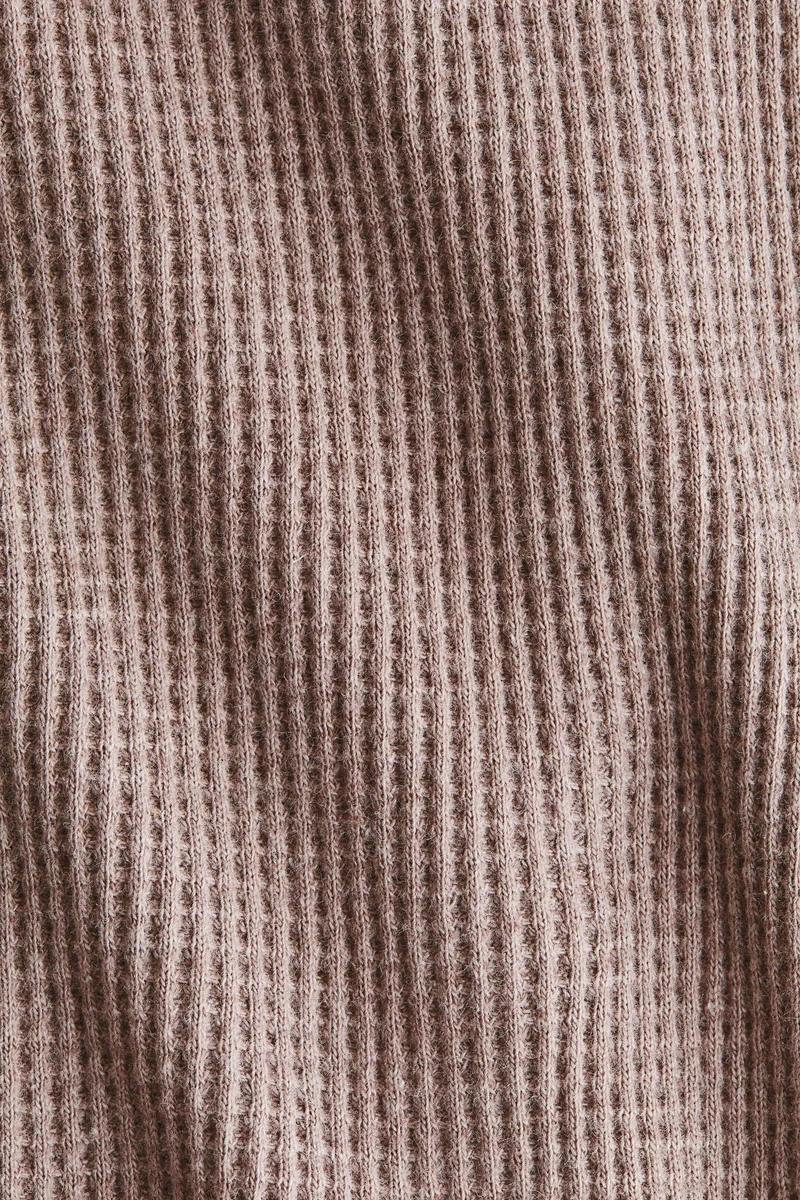 H&M Waffled cotton romper suit