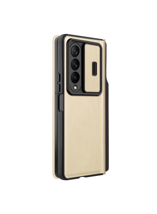 Nillkin Case For Samsung Galaxy Z Fold4 5G QIN Series Pro Sliding Camera Cover Design Leather Phone Case - Image 2