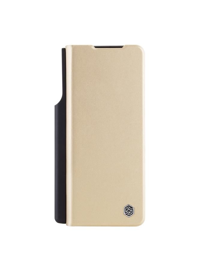 Nillkin Case For Samsung Galaxy Z Fold4 5G QIN Series Pro Sliding Camera Cover Design Leather Phone Case - Image 3