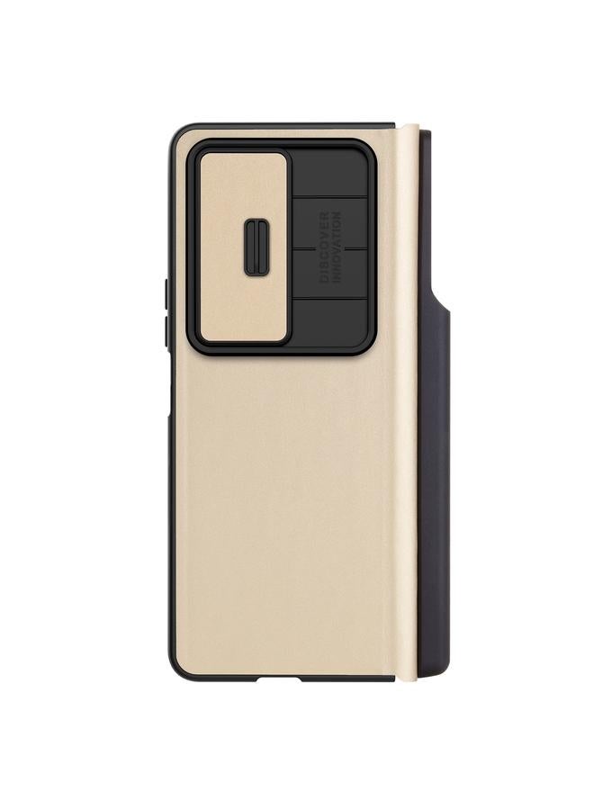 Nillkin Case For Samsung Galaxy Z Fold4 5G QIN Series Pro Sliding Camera Cover Design Leather Phone Case - Image 4