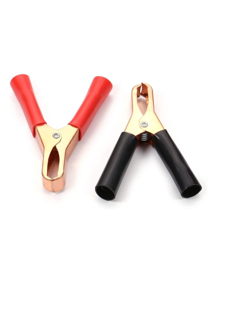 ABBASALI Test Clamp Red Black Connecting Battery Alligator Clip Clamp - Image 1