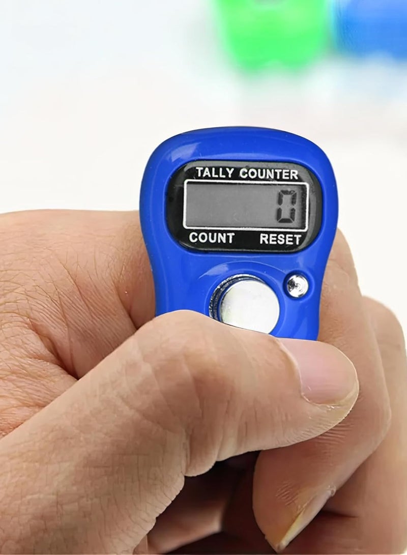 Digital LCD Tasbih Ring for Islamic Dhikr, Hand Resettable Digital Counter Ring Lightweight with One Button Reset - Ideal for Exercise, Daily Counting, Focusing Multicolor - Image 5