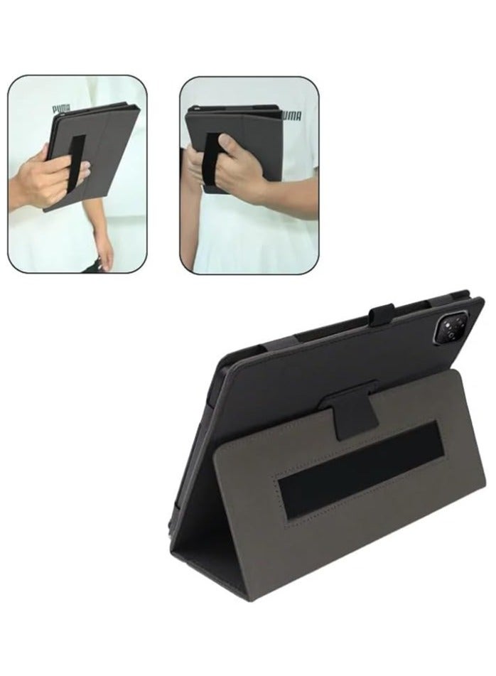 Case Compatible with Infinix XPAD 11 inch 2024, PU Leather Protective Cover Case with Magnetic and Seat Belt for Infinix XPAD Tablet - Image 3