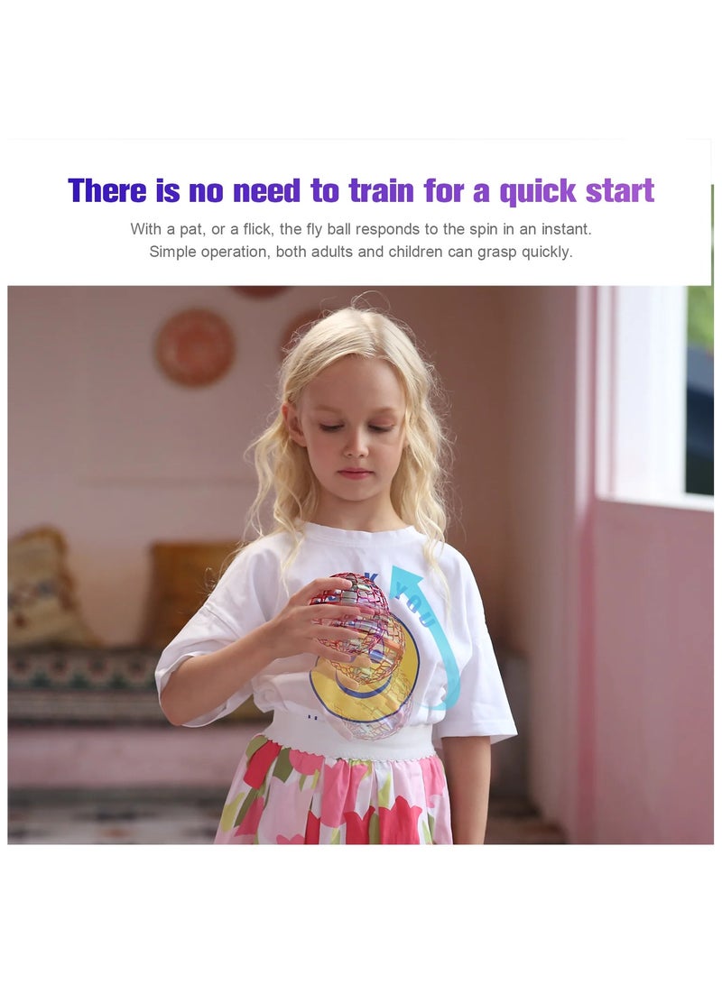 ميرلين كرة السحرة الطائرة من ميرلين، كرة بوميرانج طائرة يتم التحكم فيها يدويًا، دوارة طائرة مع حيل لا حصر لها، هدية ألعاب رائعة للأولاد والبنات والمراهقين من سن 6 إلى 10 سنوات، ألعاب داخلية وخارجية - Image 2