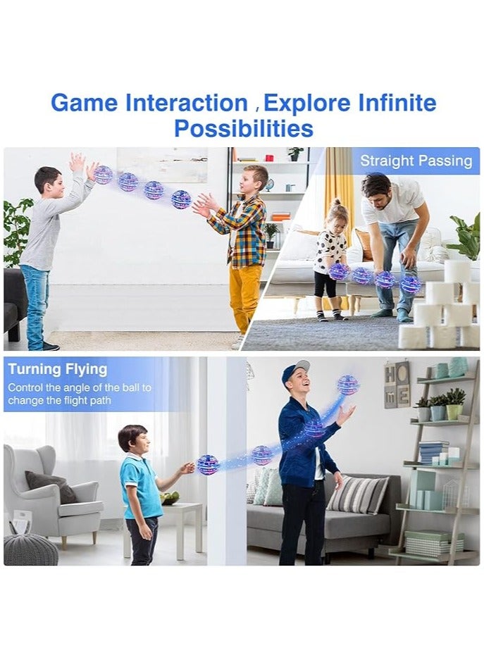 ميرلين كرة السحرة الطائرة من ميرلين، كرة بوميرانج طائرة يتم التحكم فيها يدويًا، دوارة طائرة مع حيل لا حصر لها، هدية ألعاب رائعة للأولاد والبنات والمراهقين من سن 6 إلى 10 سنوات، ألعاب داخلية وخارجية - Image 5