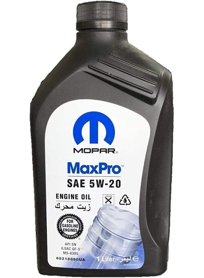 Mopar Maxpro Engine Oil for Jeep Dodge Chrysler (5W-20,1L)