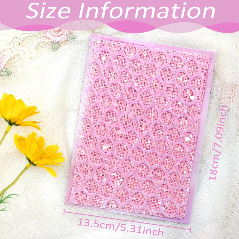Anvin 30 Pcs Textured Paper - 5x7 Inch Craft Paper for Scrapbooking, Art Journaling, Card Making, DIY (Pink, Purple) - Image 2