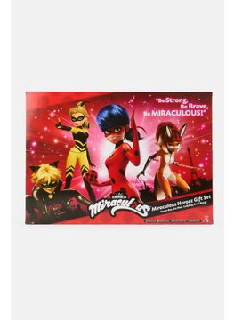 ZAG Heroez Miraculous 4 Pcs Miraculous Heroez Fashion Doll Gist Set  - Image 2