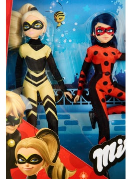 ZAG Heroez Miraculous 4 Pcs Miraculous Heroez Fashion Doll Gist Set  - Image 5