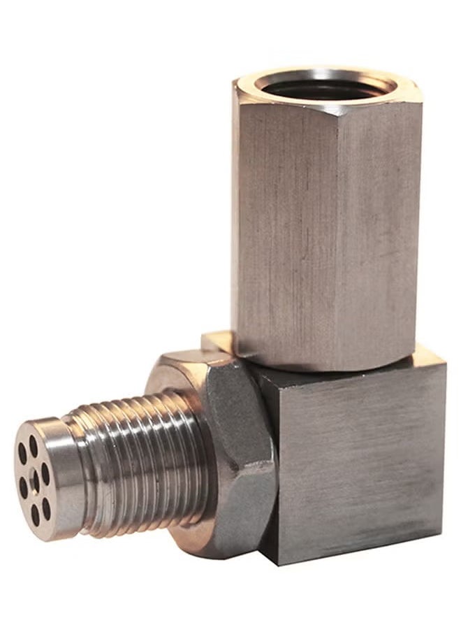 ULHYC - 90 Degree O2 Oxygen Sensor, Car Universal Extender Spacer Engine Light Adapter Accessories M18*1.5. - Image 1