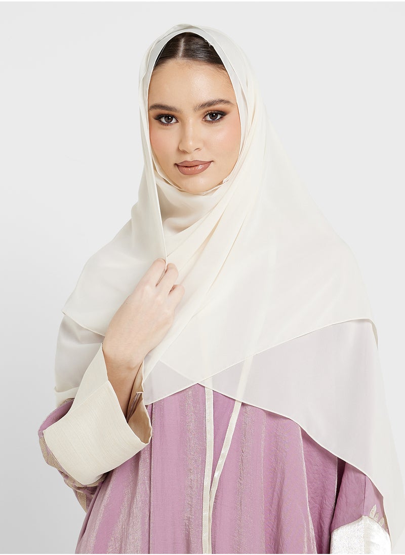 hayas closet Open Front Cape Sleeve Abaya  - Image 4