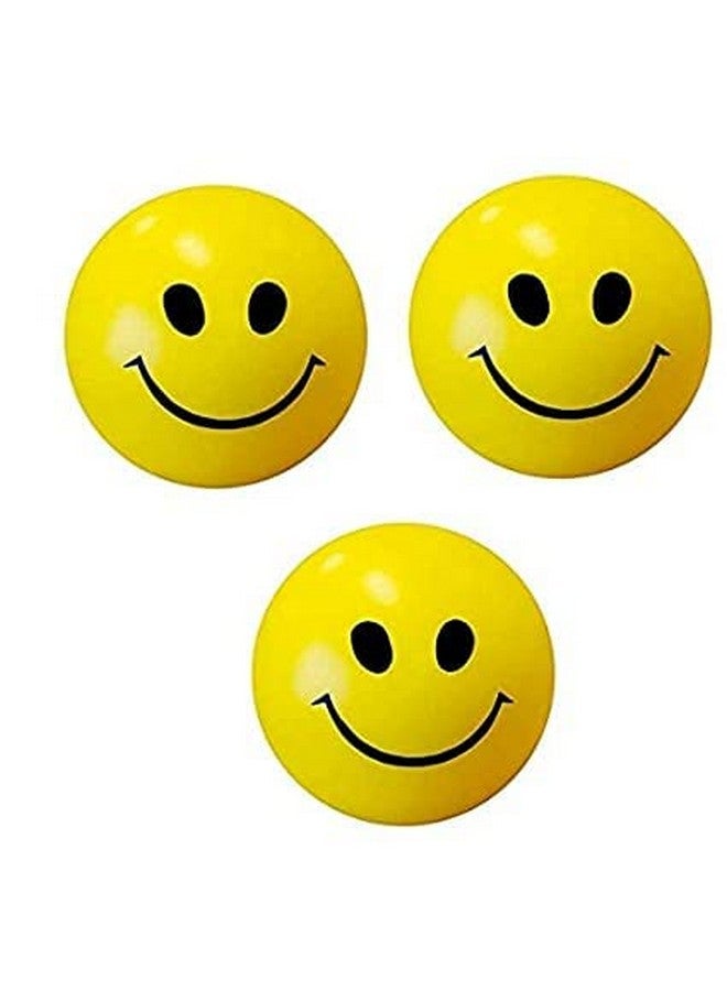 STAGER Smiley Soft Balls Cute Funny Yellow Emoji Happy Smiley Face Squeeze Sponge Balls - Pack of 2. - Image 4