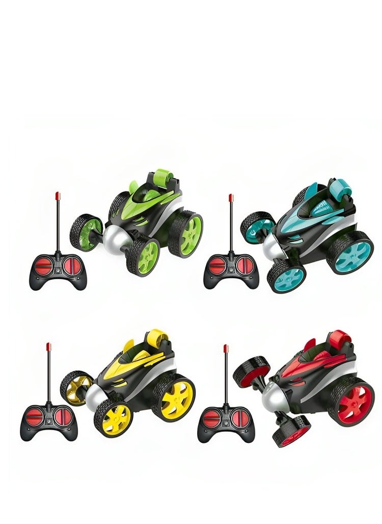Rally 360 Degree Rotation Racing Car Toy Wireless Remote Control Multicolour  - Image 1