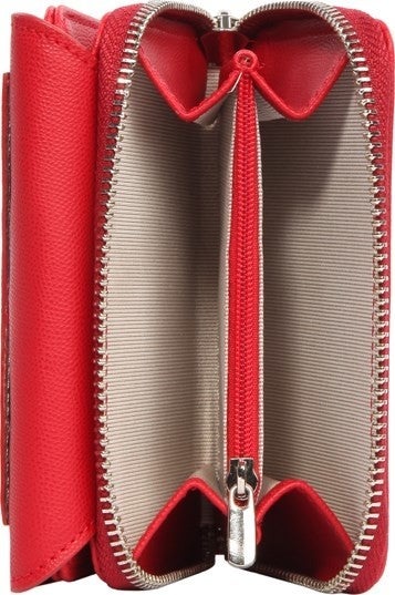 Cengiz Pakel Mentor Women's Wallet-Portfolio 65239MN-Red  - Image 3