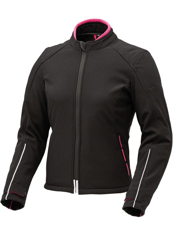 TUCANO URBANO Ovetta Ce Bikers Jacket For Women - Fucsia Black/Pink - Eu38  - Image 2