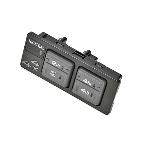 Dngbymx 4WD Switch Four Wheel Drive Selector Switch 4x4 Compatible with Chevy GMC 1500 2500 Suburban Tahoe Yukon Cadillac Escalade 1998-2000 Transfer Case Replaces# 901-130 15027104 8 PINS + 3 PINS - Image 1