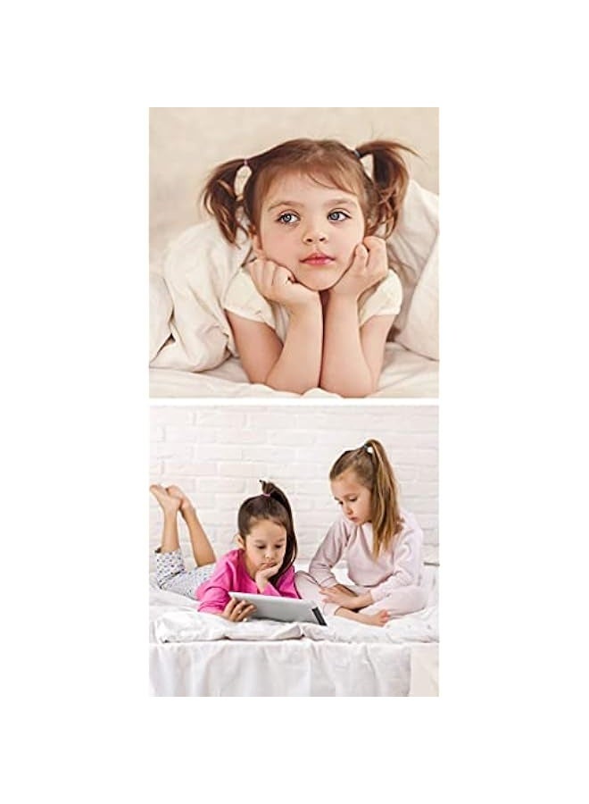 2600PCS Kids Elastics No Damage Colored Hair Bands Fashion Girls Hair Ties(260 in a packet. Ten packets altogether） - Image 5