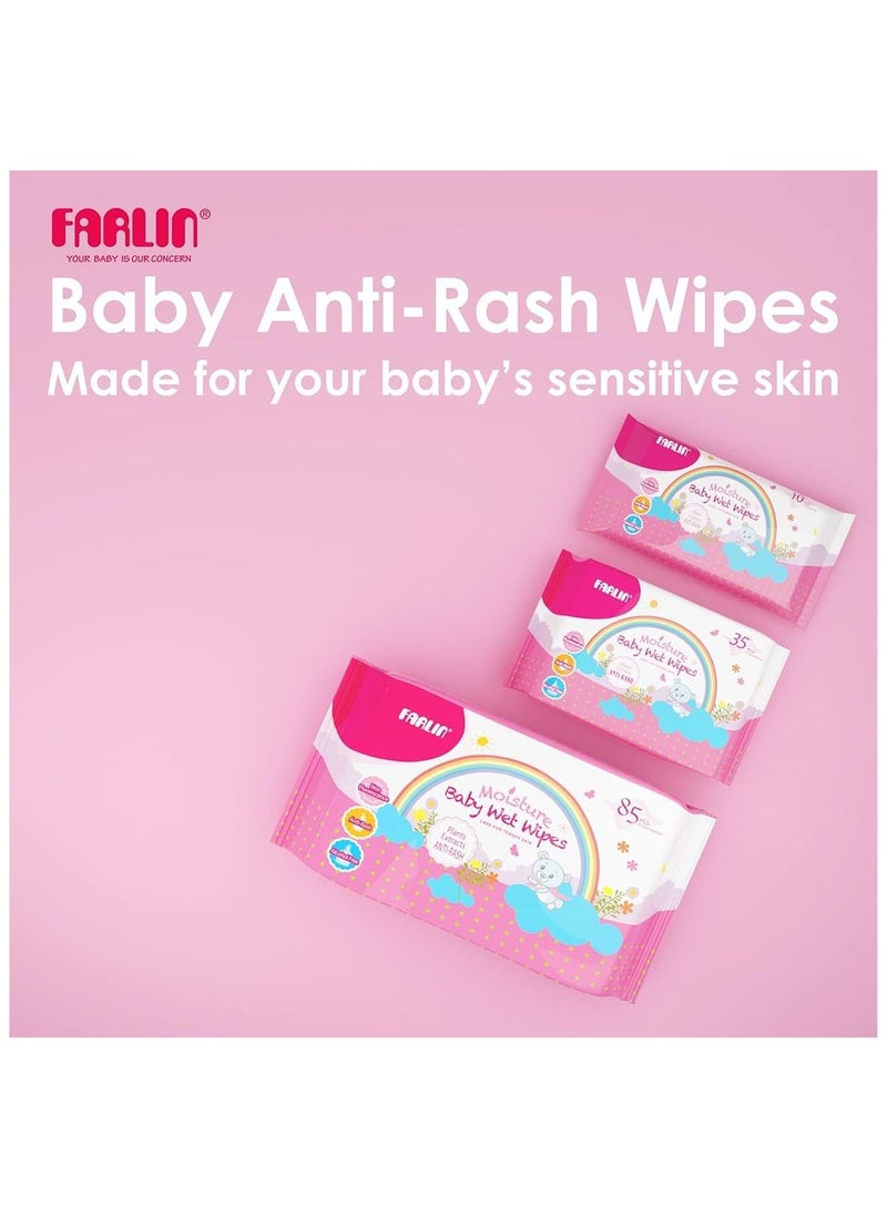 FARLIN Pack Of 3 Wet Wipes Set - 3 Packs*85 - Image 3