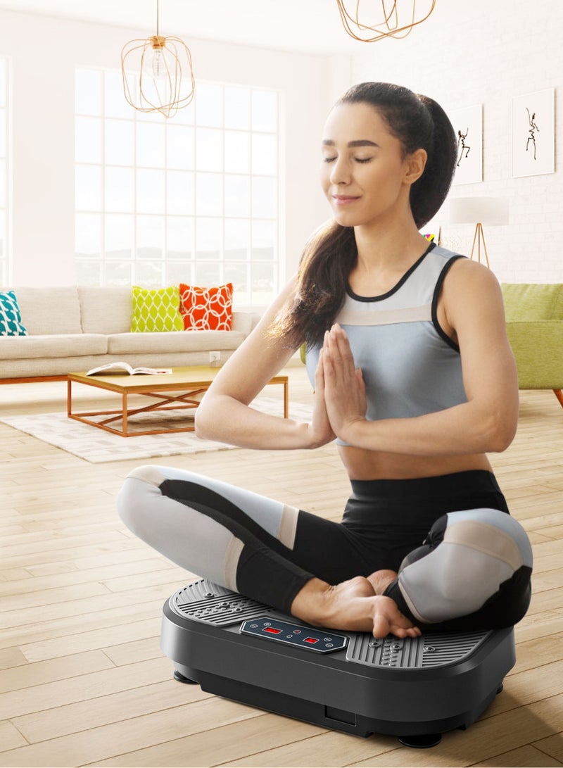 Fat Shaking Machine, Home Vibration Fitness Equipment with Bluetooth Speaker, 510 Program Modes, Whole Body Fat Shaking Machine, Gym Weight Loss Fat Burner, Maximum Weight Capacity up to 250 kg - Image 1