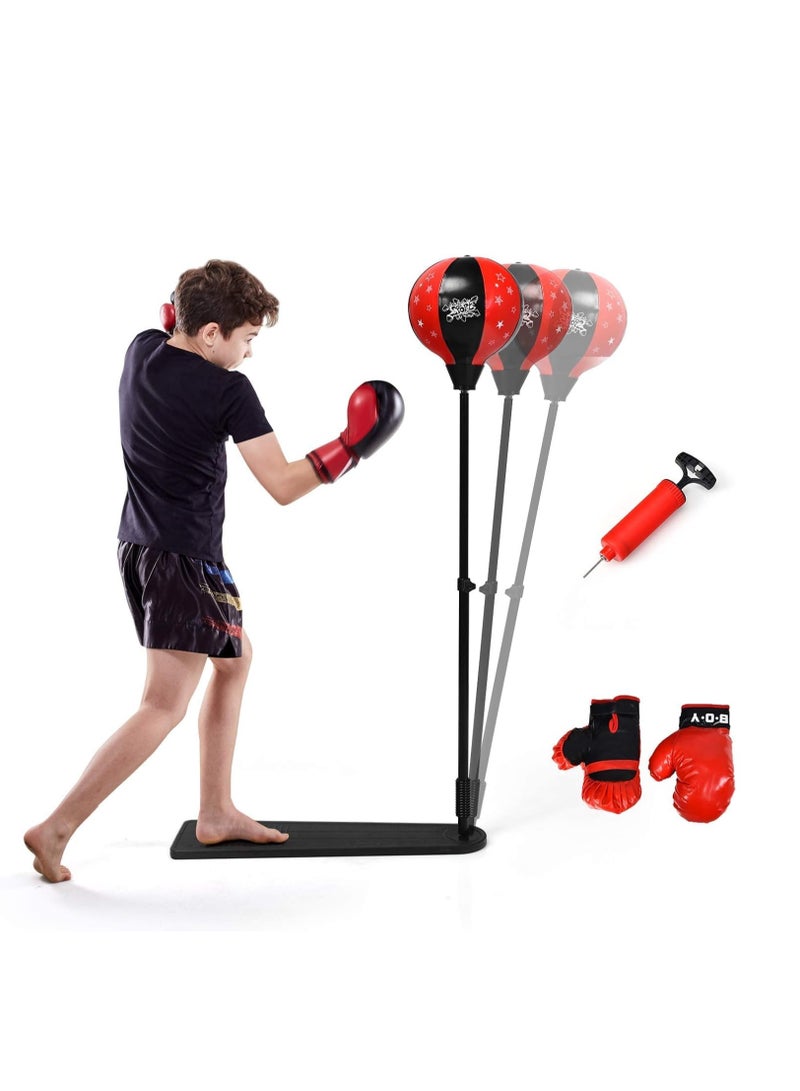 ممز بلانيت لعبه ملاكمه للأطفال لتنمية المهارات الحركيه،العاب اطفال ملاكمه للأطفال مع قفازات ، طقم تدريب رياضي متكامل ، لعبه ملاكمه، العاب تعليميه_ العاب اطفال _ العاب للاطفال - Image 1