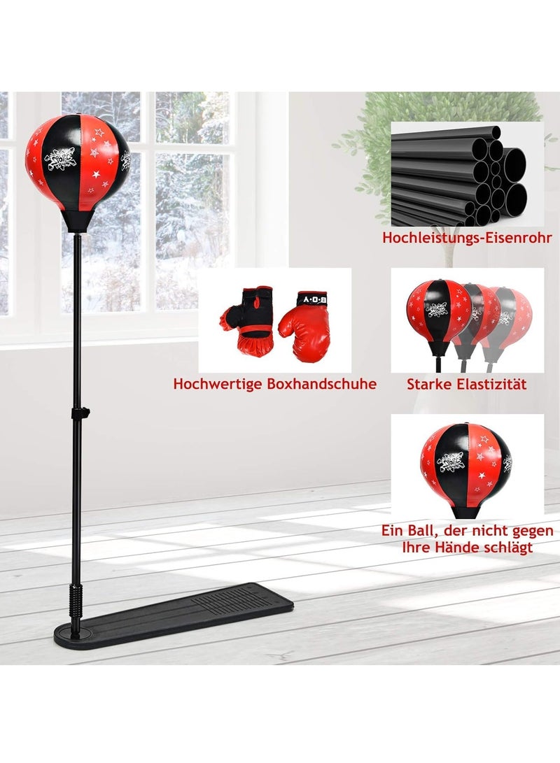 ممز بلانيت لعبه ملاكمه للأطفال لتنمية المهارات الحركيه،العاب اطفال ملاكمه للأطفال مع قفازات ، طقم تدريب رياضي متكامل ، لعبه ملاكمه، العاب تعليميه_ العاب اطفال _ العاب للاطفال - Image 3