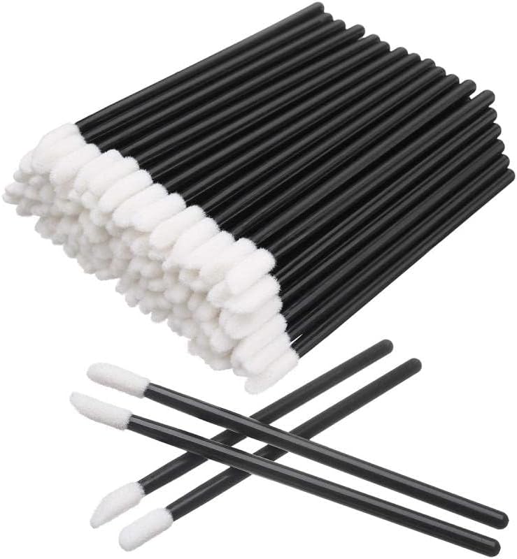 GoWorth 200Pcs/Set Disposable Lip Brushes Make Up Brush Lipstick Lip Gloss Wands Applicator Tool Makeup Beauty Tool Kits - Image 5