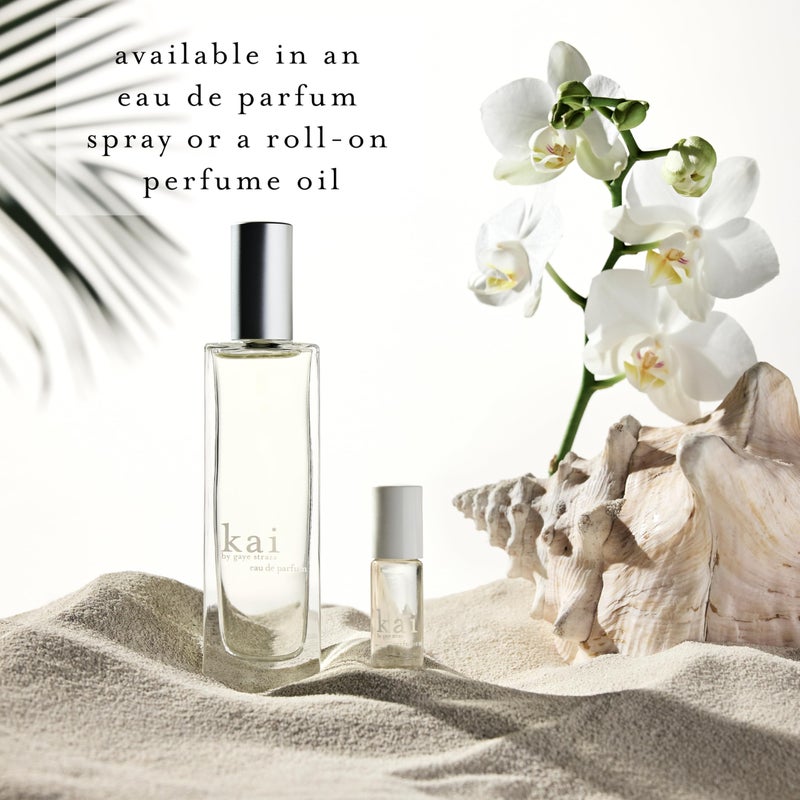 kai body lotion - a nourishing shea butter body lotion scented with fresh & light gardenia wrapped in white exotics, 8 oz | supple, glowing skin, vegan, clean. inspired by memories of Hawaii - Image 4