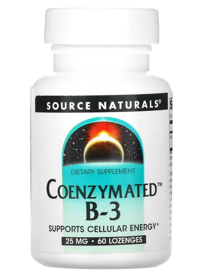 Coenzymated B3 25 mg 60 Lozenges