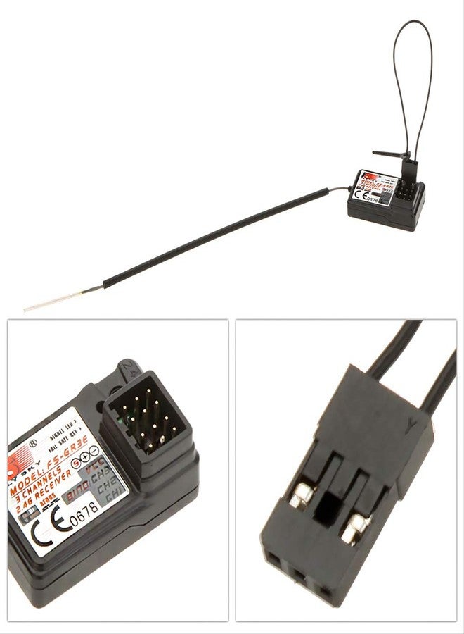 Flysky فلاي سكي 4 قطع FS-GR3E مستقبل 3CH 2.4GHz لمستقبل FS-GT2 FS-GT2B FS-GT3B FS-GT3C FZ-IT4S سيارة قارب RC مرسل - Image 4