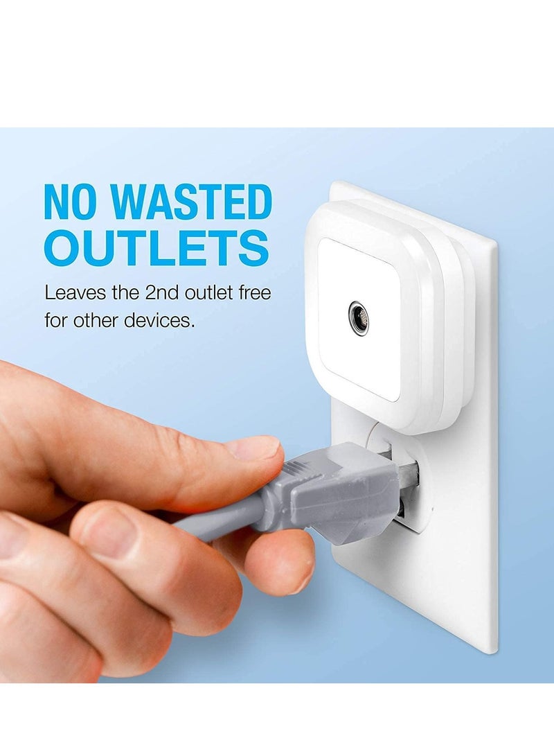 SYOSI LED Night Light, Plug-in 6 Pack Super Smart Dusk to Dawn Sensor, Night Lights Suitable for Bedroom - Image 3